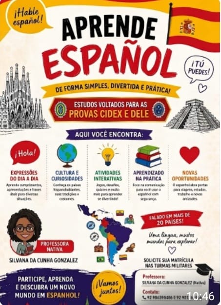 Divulgação de conecte-se com o mundo: Aprenda Espanhol e amplie suas oportunidades